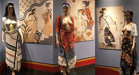 archaeo histories on twitter the clothes of minoan women were