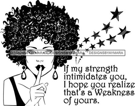 Black Woman Life Quotes Queen African American Lady Nubian Etsy