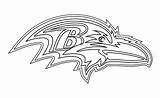Ravens Baltimore Logo Coloring Pages Outline Svg Vector Transparent Logos Print Large sketch template