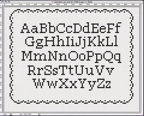 cross stitch alphabet  cross stitch patterns