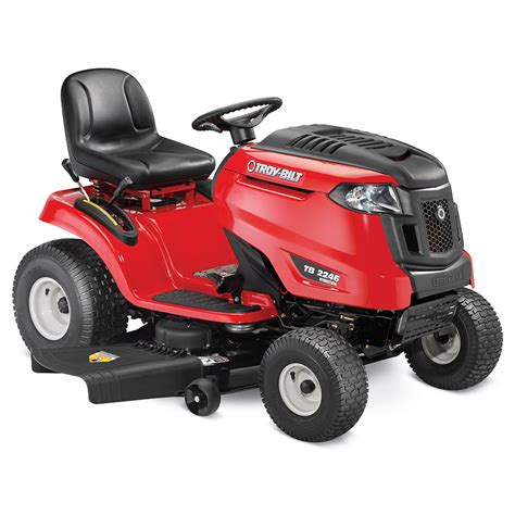 Shop Troy Bilt Tb2246 22 Hp V Twin Hydrostatic 46 In Riding Lawn Mower