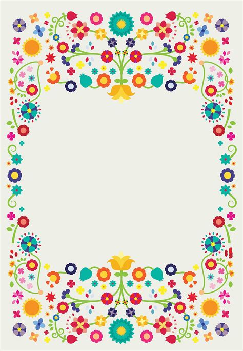 floral fiesta party invitation template free greetings island