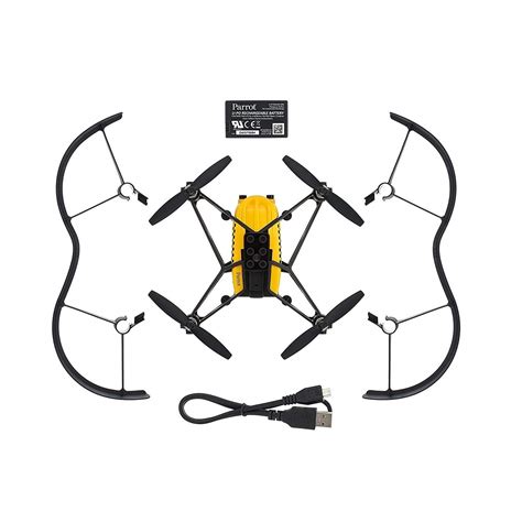 parrot airborne cargo drone travis yellow pf drones direct