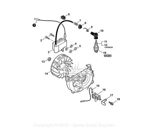 echo srm  sn   parts diagram  ignition