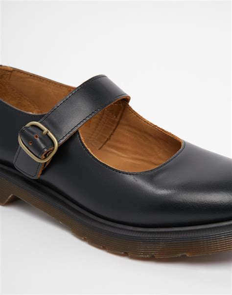 Lyst Dr Martens Archive Indica Mary Jane Flat Shoes In Black