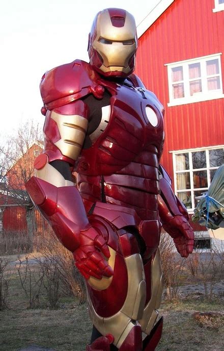 man builds real iron man suit