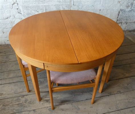 antiques atlas  extending teak dining table  chairs