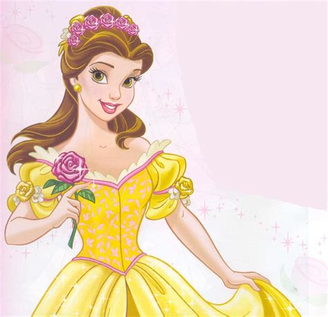 Disney Princess Belle Character Wallpaper 3d Art