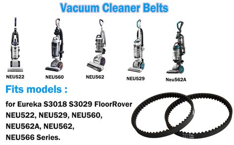 amazoncom vacuum belts replacement  eureka floorrover bagless upright pet vacuum cleaner