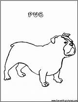 Coloring Pug Pages Printable Popular Library Coloringhome Dog sketch template