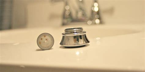 clean  faucet aerator groomed home