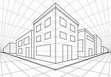 Perspectiva Perspektive Zeichnung Perspectief Tecnico Fluchtpunkt Dibujos Gebouwen Häuser Perspektif Bangunan Arquitectonico Tekening Puntsperspectief Architektur Kunstunterricht Zeichentechniken Hasil Tekenen çizimleri sketch template