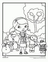 Coloring Doc Mcstuffins Pages Kids Visit Craft sketch template