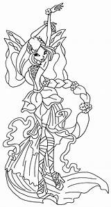 Flora Harmonix Coloring Winx Club Pages Stella Elfkena Google Bw Book Deviantart Search Gr Teen Kids Lovix sketch template
