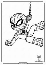 Spiderman Pages Spider Sheets Parker Avengers Coloringoo sketch template