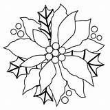 Poinsettia Coloring Christmas Flower Drawing Outline Pages Beautiful Color Printable Patterns Wreaths Getdrawings Flowers Luna Tsgos Paintingvalley Visit Print Colornimbus sketch template