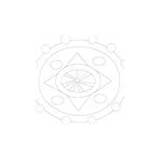 Onam Designs Pookalam sketch template