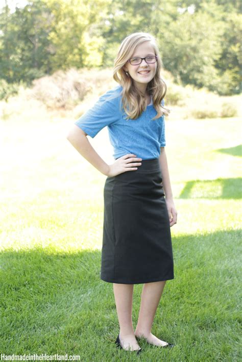 {style Contributor} The Perfect Teen Pencil Skirt Sugar Bee Crafts