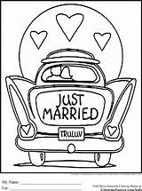 Colouring Marriage Getdrawings sketch template