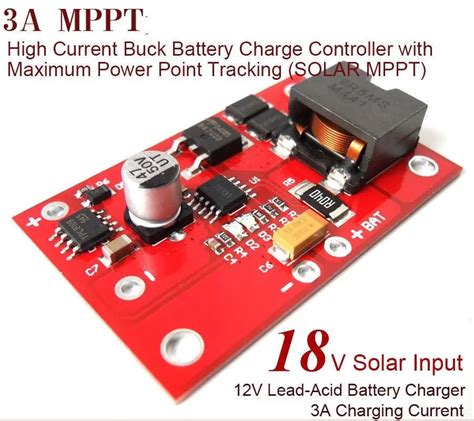 mppt solar panel controller    lithium battery charging  high current charger module