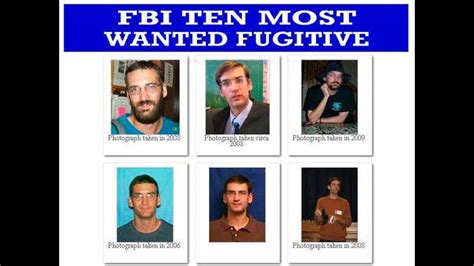 Los Diez Fugitivos Más Buscados Por El Fbi Rpp Noticias