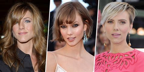 26 celebrity side bangs styles of 2017 perfect for hair