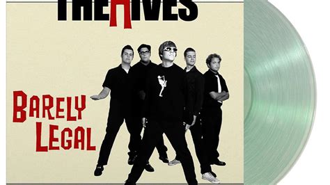new exclusive vinyl the hives debut barely legal on coke bottle clear