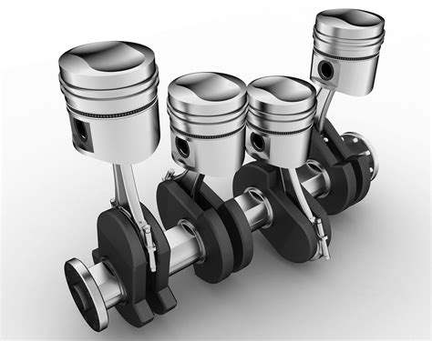 pistons cylinders rods   crankshaft engine parts