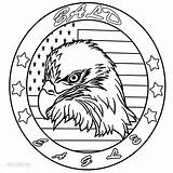 Eagle Coloring Bald Pages Head Printable Eagles Kids Color Philadelphia Adults Cool2bkids Print Getcolorings sketch template