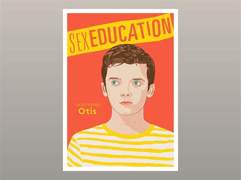 sex education otis print a4 a3 and a2 sizes etsy uk sex education