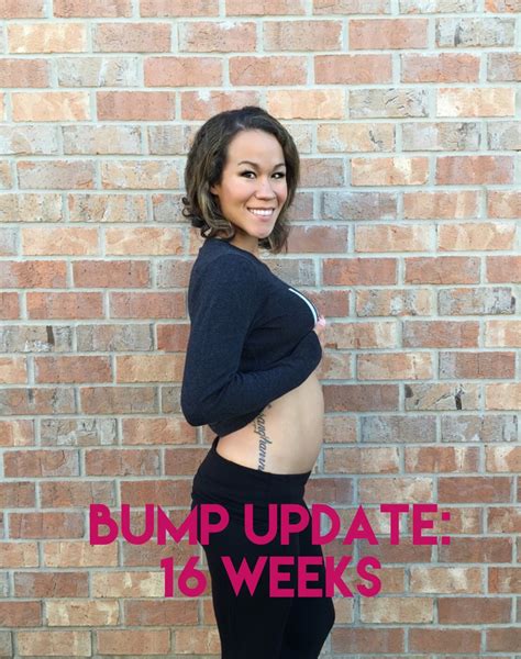 diary of a fit mommypregnancy 16 weeks bump update diary of a fit mommy