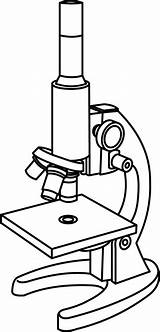 Microscope Outline Compund Science Clipart Student Transparent Gif Members Available Join Now Large sketch template