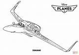 Planes Ishani Coloriages Supercoloring Avion Blimp Goodyear sketch template