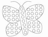 Dot Coloring Pages Do Dauber Butterfly Bingo Gumball Machine Dots Printable Preschool Color Print Printables Coloringhome Painting Kids Sheets Marker sketch template