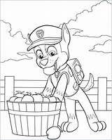 Paw Patrol Lilin Chase sketch template
