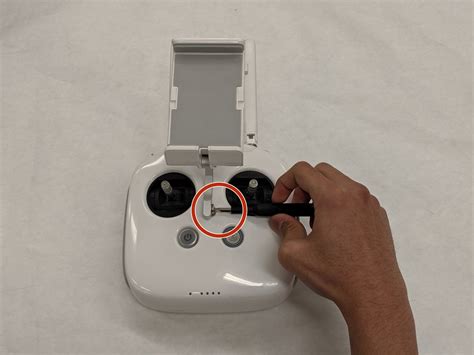 dji phantom  advanced remote controller mobile device holder replacement ifixit repair guide