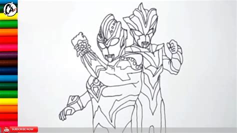 good ultraman ginga  victory coloring pages easy youtube