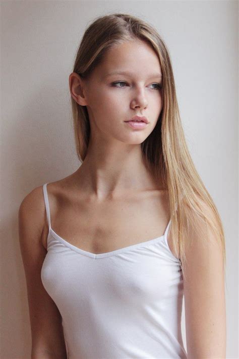 aline trippaers dutch model natural and beautiful skinny blonde model women