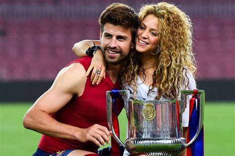 barcelona star gerard pique and shakira deny they are
