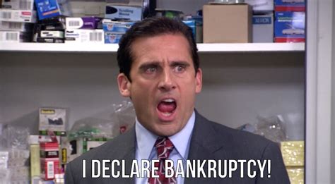 michael scott  declare bankruptcy posters  dundermifflin