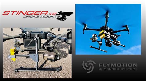 stinger  drone mount system youtube