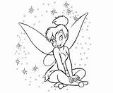 Tinkerbell Coloring Pages Printable Print Kids Pumpkin Sitting Periwinkle Fairy Disney Tinker Crossed Legs Bell Stencil Template Domo Drawing Colouring sketch template