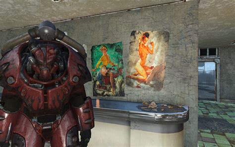Fallout 4 Pinup Ads N Posters Ещё пинап текстуры для