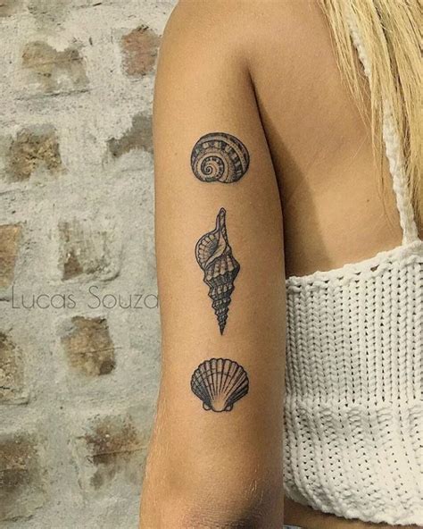 irresistible shell tattoos