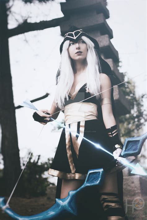 league of legends ashe sexy cosplay cosalbum