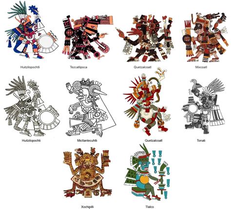 Supernatural Powers And Deities The Aztecs By Georgia Kingwill