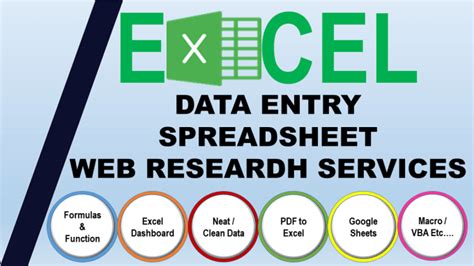 Build Excel Spreadsheet Data Entry Formulas By Bakhshsidiqui Fiverr