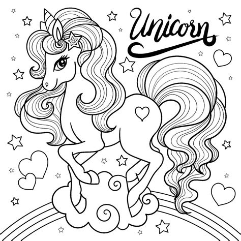 disegni da colorare  stampare unicorno disegni unicorno colorati da