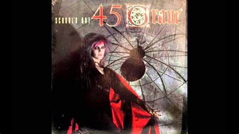 45 Grave School S Out Alice Cooper Cover Youtube