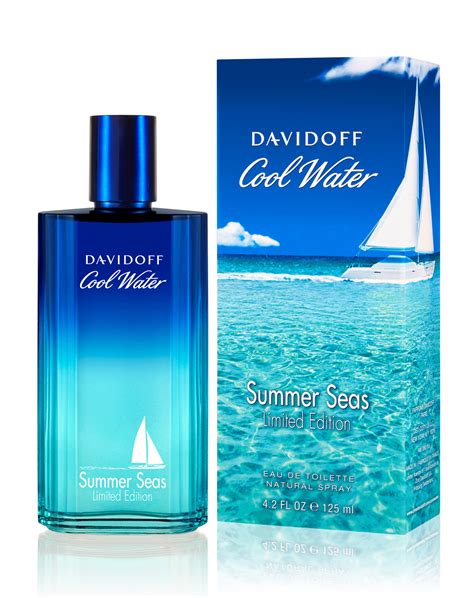 cool water man summer seas davidoff cologne  fragrance  men